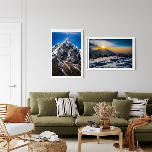 Ryan Campbell Photography Set of 2 Mountain Sunrise Prints - A New Day Bundle