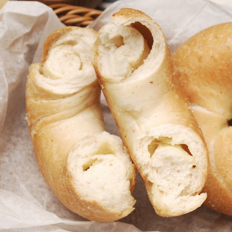 咸酥發酵奶油鹽貝果-【原來貝果也可以這樣做】 - 麵包/吐司 - 新鮮食材 