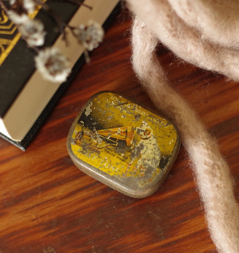 老又好雜貨-古董 HIS MASTERS VOICE HMV 老鐵盒唱針 W324 - 其他 - 其他金屬 銀色