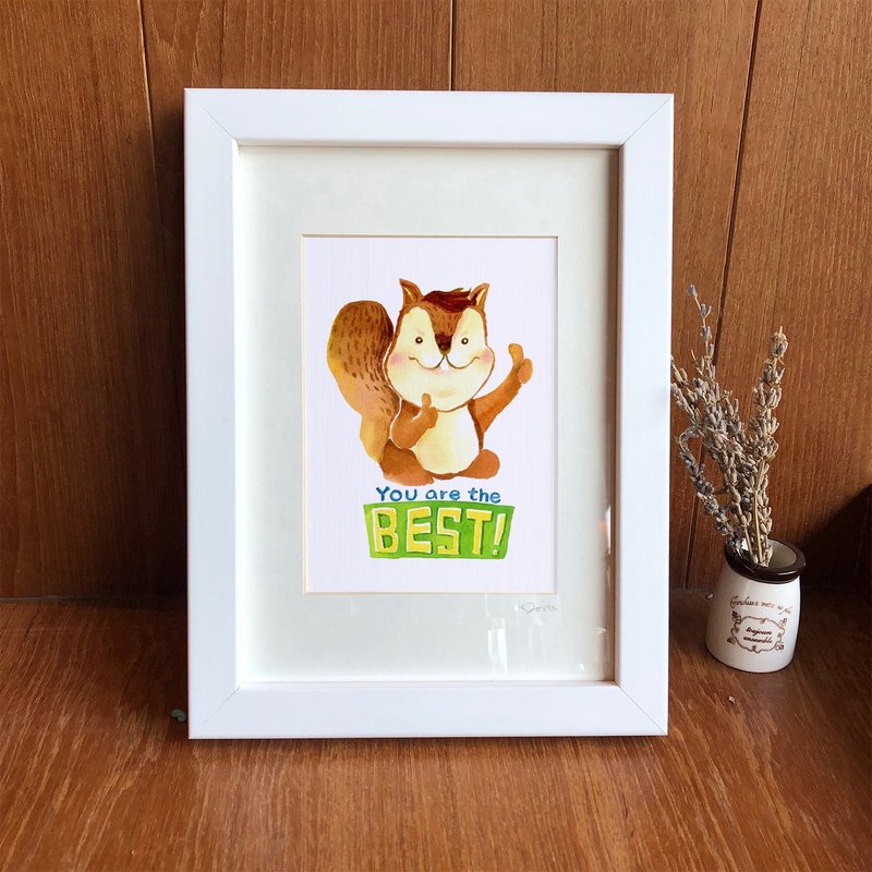 HUGS SERIES:LIONEL THE POET  REPLICA PAINTING - ตกแต่งผนัง - ไม้ 