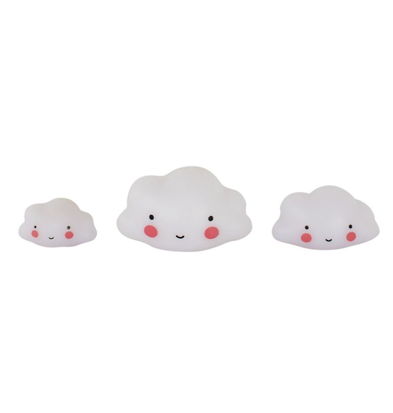 Minis: Clouds  - Items for Display - Plastic White