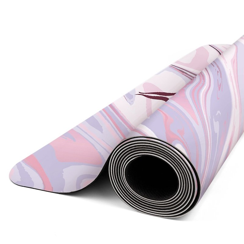 【NAMASTE】Namaskara Yoga Mat ( 2mm ) - Paint - Yoga Mats - Other Materials Pink