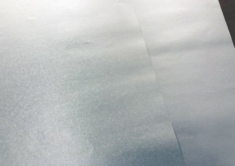 Brushed Silver recycled paper/Swiss wrapping paper - วัสดุห่อของขวัญ - กระดาษ สีเงิน