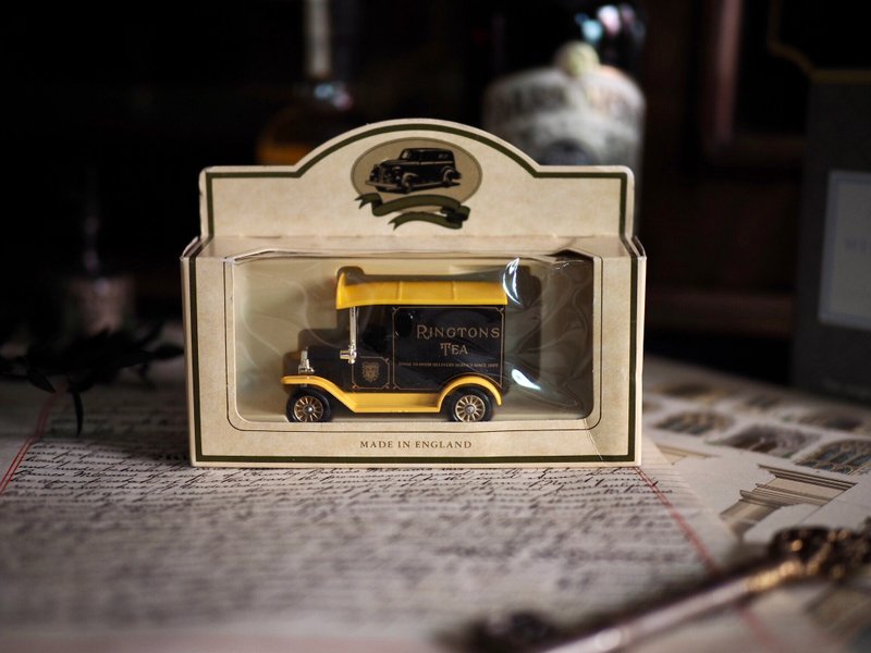 英國古董經典金屬小車 含原裝盒Q - 擺飾/家飾品 - 其他金屬 