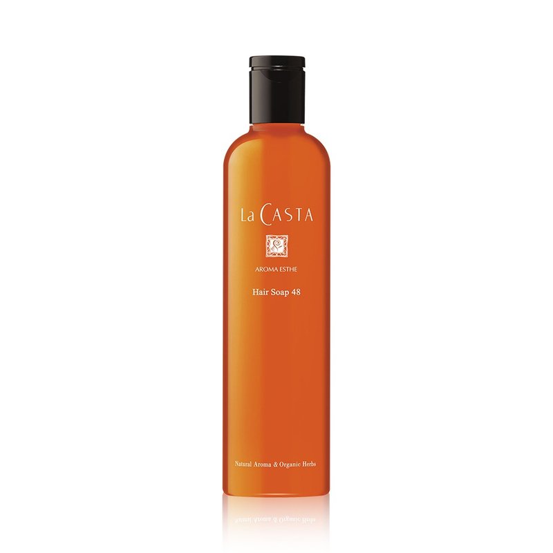 [Volume and Elasticity] Salon Grade Essential Oil Shampoo 300ml #48 Made in Japan - Shampoos - Other Materials Orange