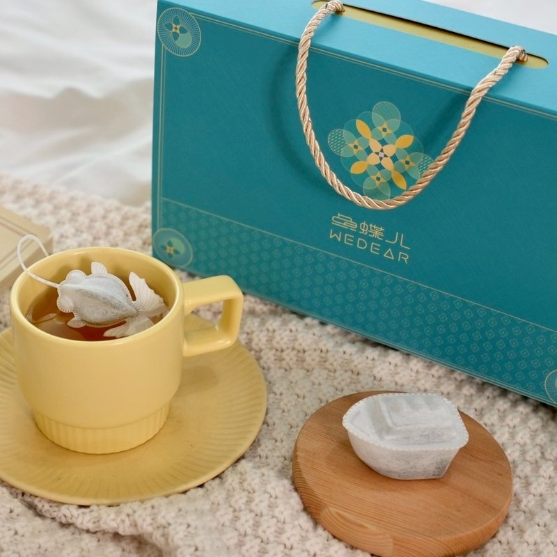 金魚+郵輪  超Q立體造型茶包禮盒(9入) 伴手禮 茶葉 禮物 送禮 - 茶葉/茶包/水果茶 - 植物．花 