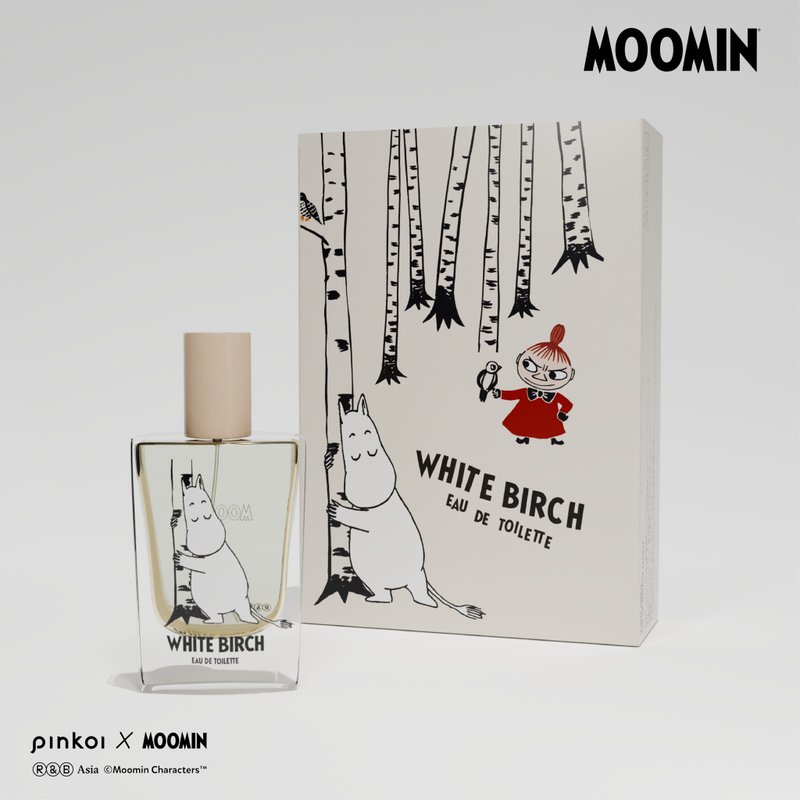 【Pinkoi x Moomin】No. 41 White Birch Eau de Toilette - น้ำหอม - วัสดุอื่นๆ สีเหลือง