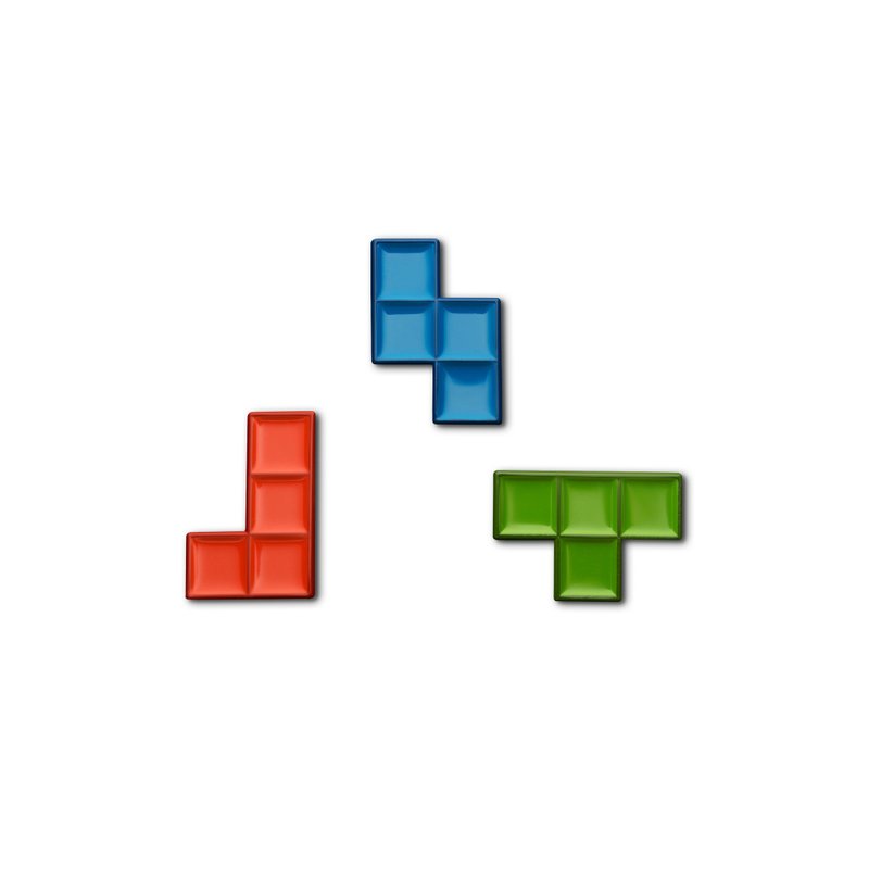 Enamel Pin Tetris - 徽章/別針 - 琺瑯 多色