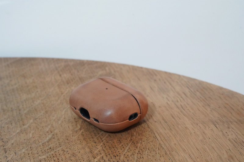 Airpods pro / pro2 皮革保護殼 多色可選 客製刻字 - 耳機保護套/殼 - 真皮 多色