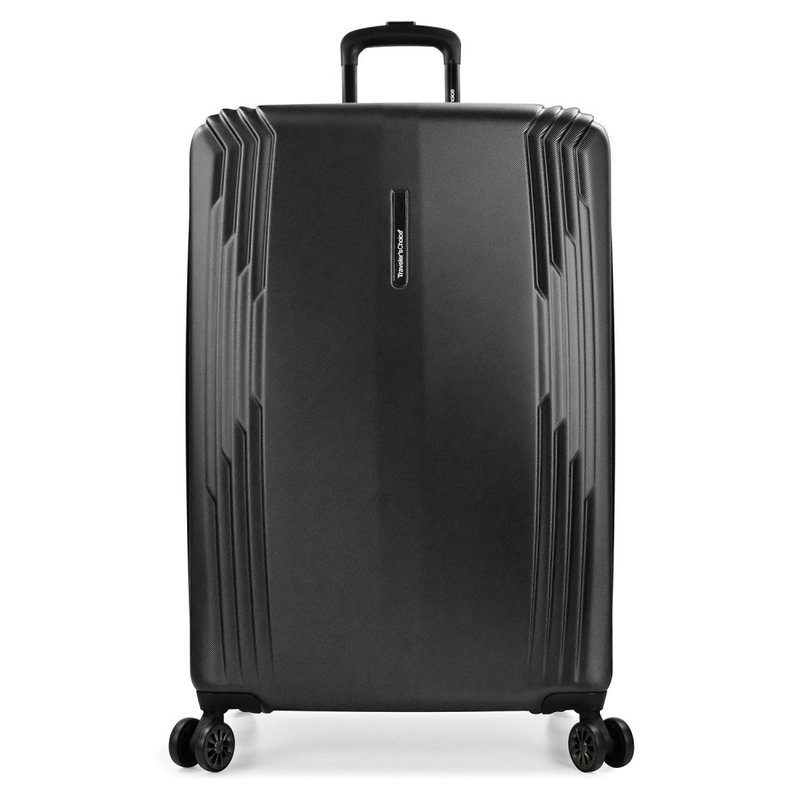 Traveler's Choice HARBOR Series 30-Inch Expandable Carry-On Luggage - Monarch Black - Luggage & Luggage Covers - Plastic Black