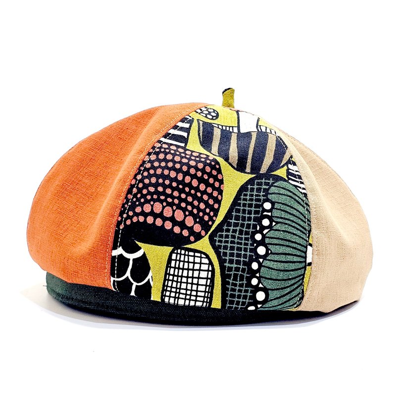 【HiGh MaLi】春夏季貝蕾帽/畫家帽/魔菇蘑菇#文青#古着#日系 - 帽子 - 其他材質 多色