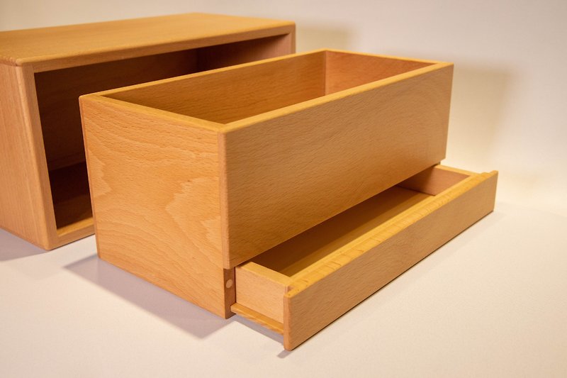 【New Product】Box-in-box - Storage - Wood Brown