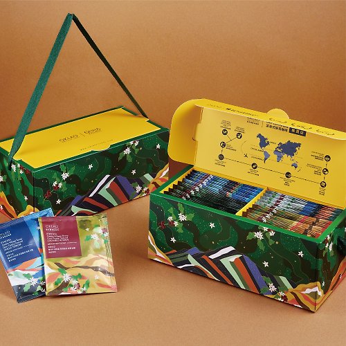 歐客佬精品咖啡 【歐客佬】衣索比亞-藝伎村系列 精品掛耳禮盒 (20包/盒) 附提繩