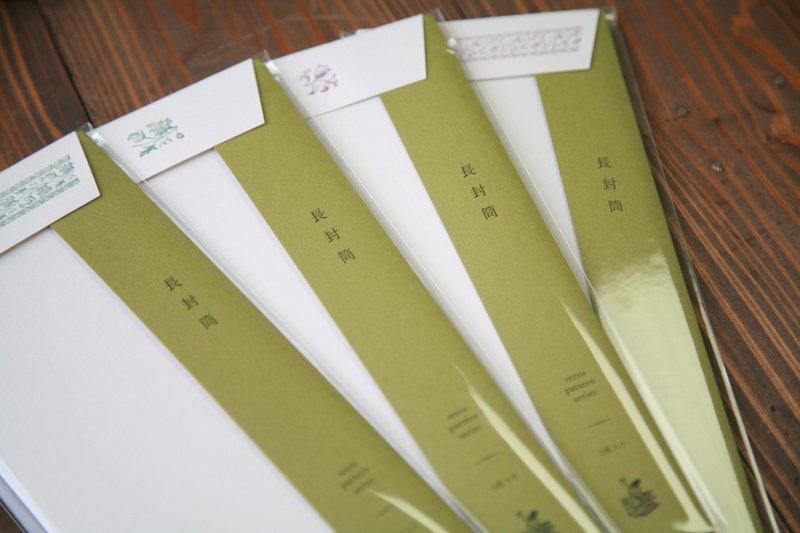 〔retro pattern series〕長封筒 - 其他 - 紙 