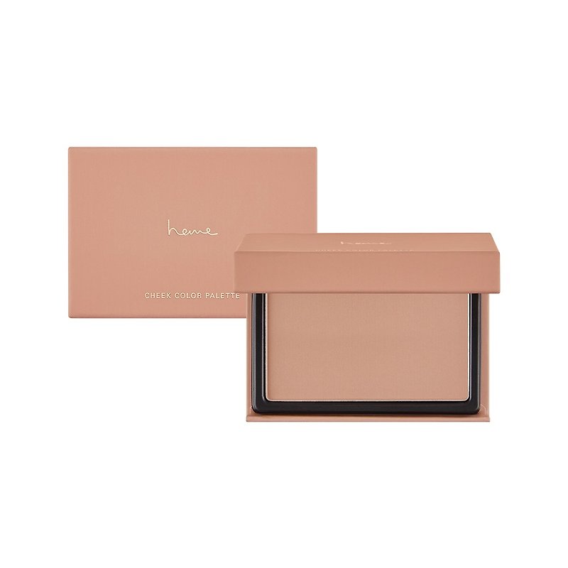 (Super low price in Hong Kong, Macao and Japan) heme single color blush palette 5.4g-02 Warm Maple - Lip & Cheek Makeup - Other Materials 