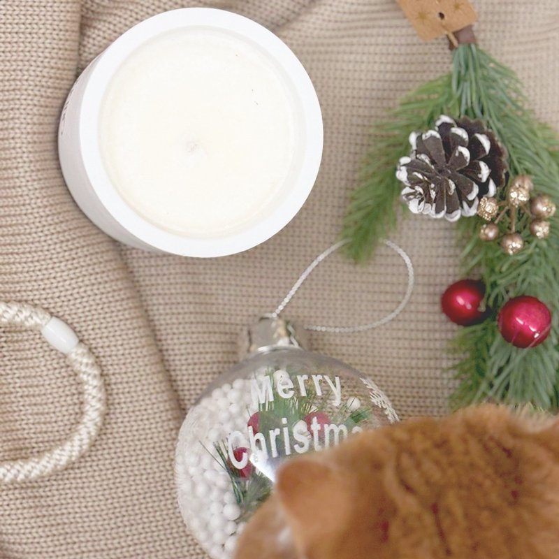 Sakido pet friendly candle 150g specially designed for cat owners NO.0618 purr - น้ำหอม - ปูน ขาว