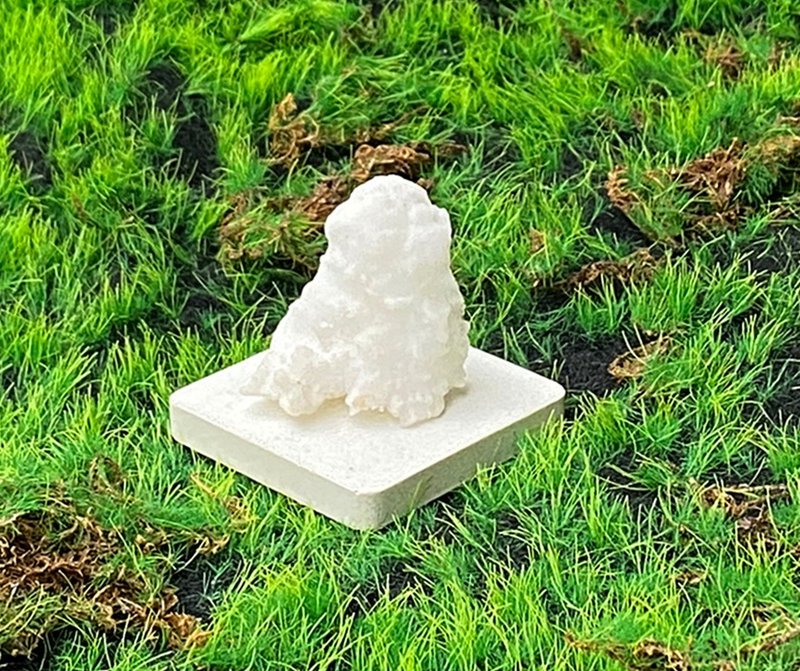 Energy Decorations - Natural Raw Minerals, Lovely Ice, Snow, Frost, White Crystal Mountain, Degaussing, Purification, Healing and Good Luck - ของวางตกแต่ง - คริสตัล ขาว