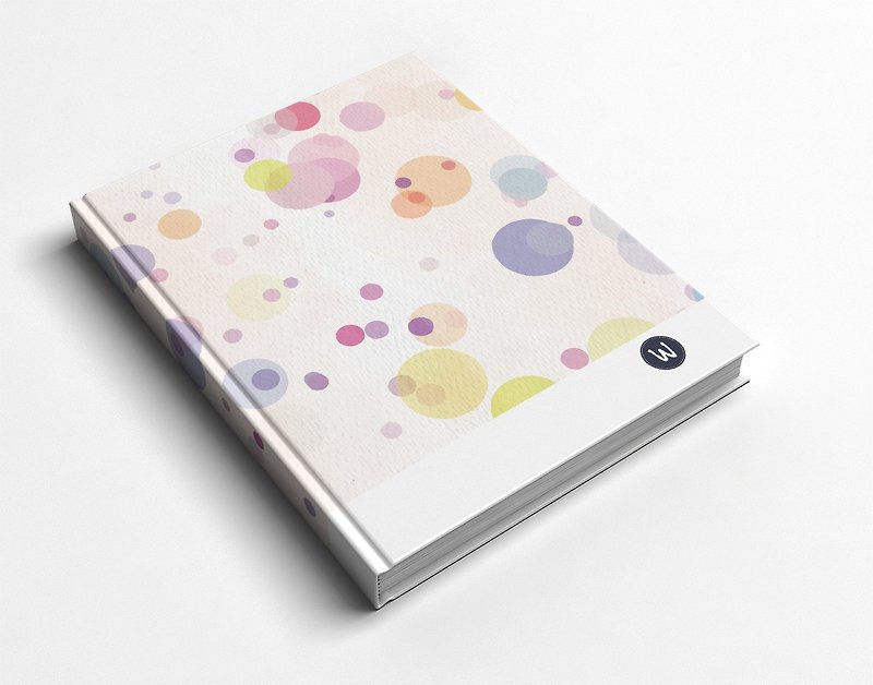 Rococo strawberry WELKIN handmade_handmade book/notebook/handbook/diary-color bubble - สมุดบันทึก/สมุดปฏิทิน - กระดาษ 