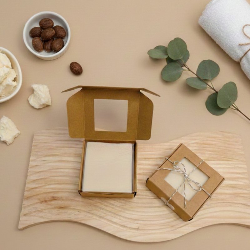 絲絨乳油木滋養洗顏皂-高比例乳油木果-滋潤冬皂-乾肌、敏感肌 - 番梘/手工皂/肥皂 - 其他材質 