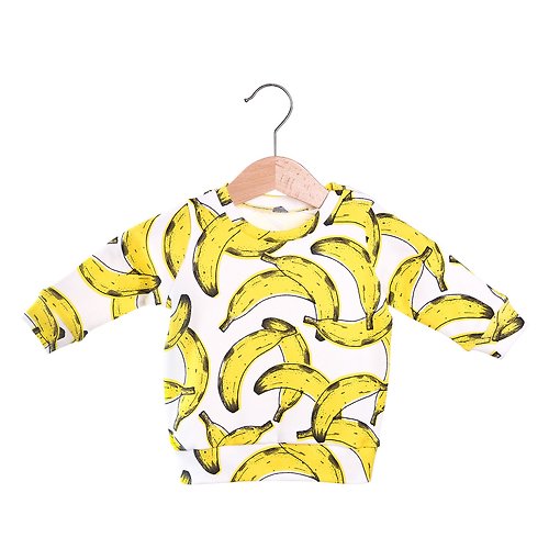 8 a.m.Apparel Bananas baby sweatshirt, baby boy sweatshirt, baby girl sweatshirt