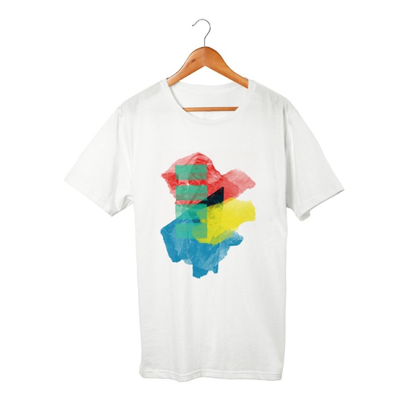 口口口口 T-shirt - Women's T-Shirts - Cotton & Hemp White