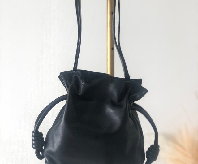 日本直送 名牌中古包 】LOEWE ロエベ アナグラム フラメンコノット 