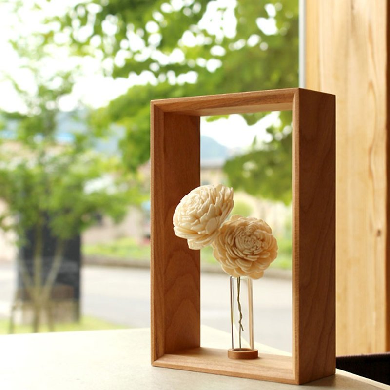 【預購】原木花器 - 花瓶/花器 - 木頭 咖啡色