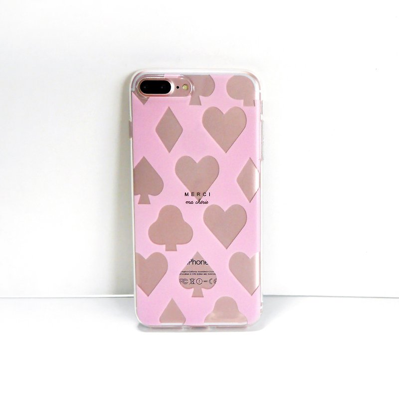 粉紅愛麗絲手機殼 - 手機殼/手機套 - 矽膠 粉紅色