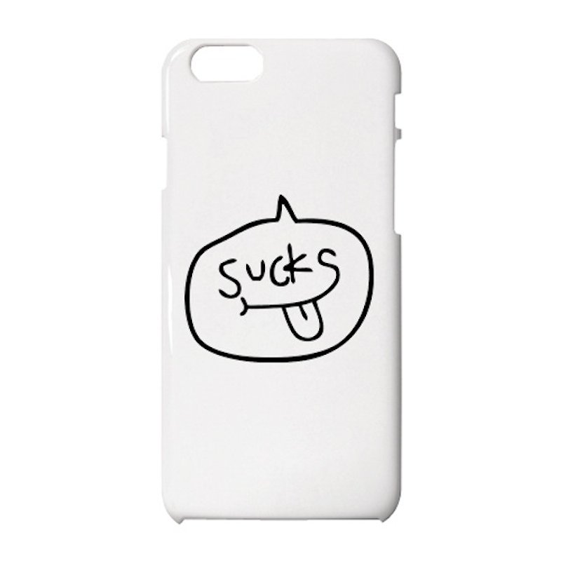 sucks # 2 iPhone case - Phone Cases - Plastic White