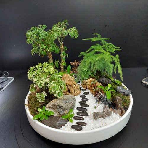 造花 盆栽 レプリカ 創芸　松　石灯篭付き　和風庭園 MoyogiLight750_700x.png?v=
