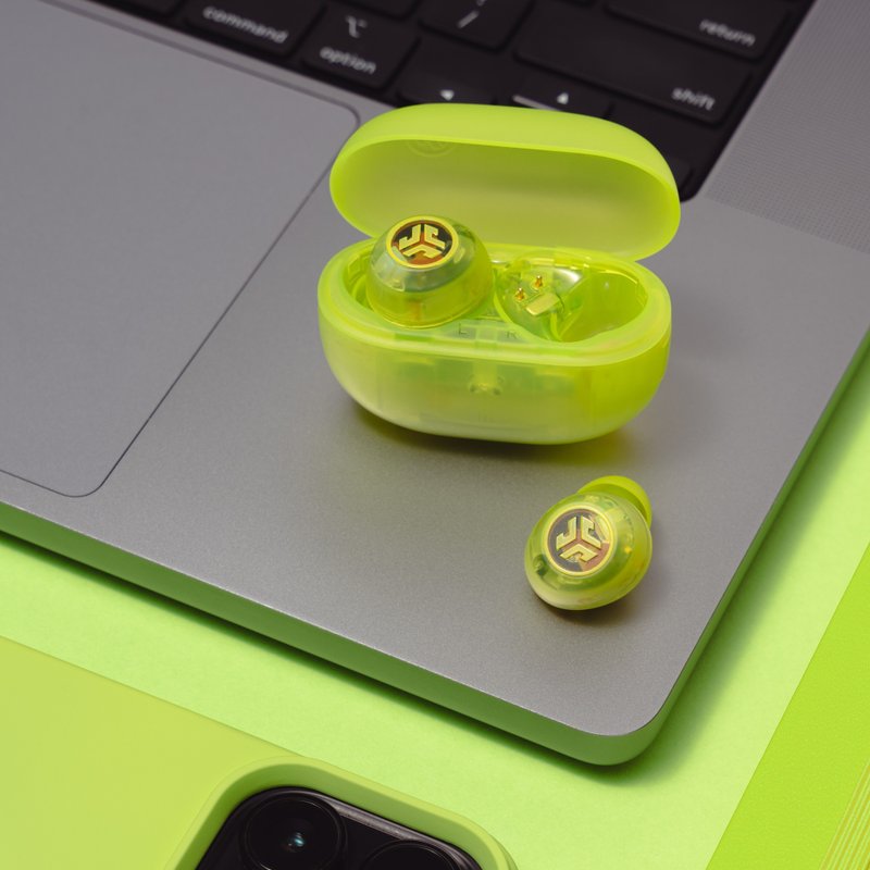 JLab GO POP ANC 真無線藍牙耳機 螢光綠 - 耳機/藍牙耳機 - 塑膠 綠色