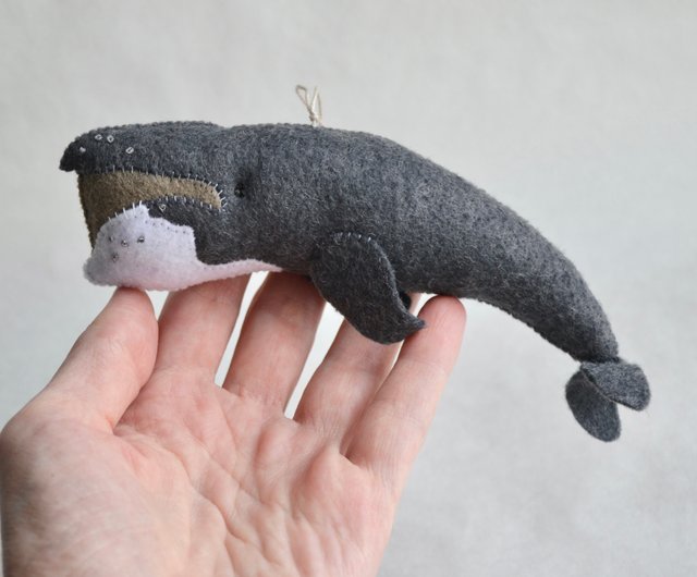 bowhead whale stuffed animal