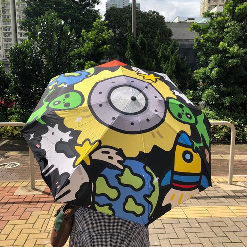 Alien Umbrella - Shop Handmadeship Umbrellas & Rain Gear - Pinkoi