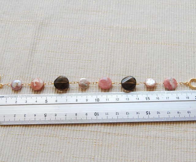 みっちゃん ♦︎14kgfスモーキークォーツどんぐりカービングブレスレット スモーキークォーツ リング – Fruitsjolie