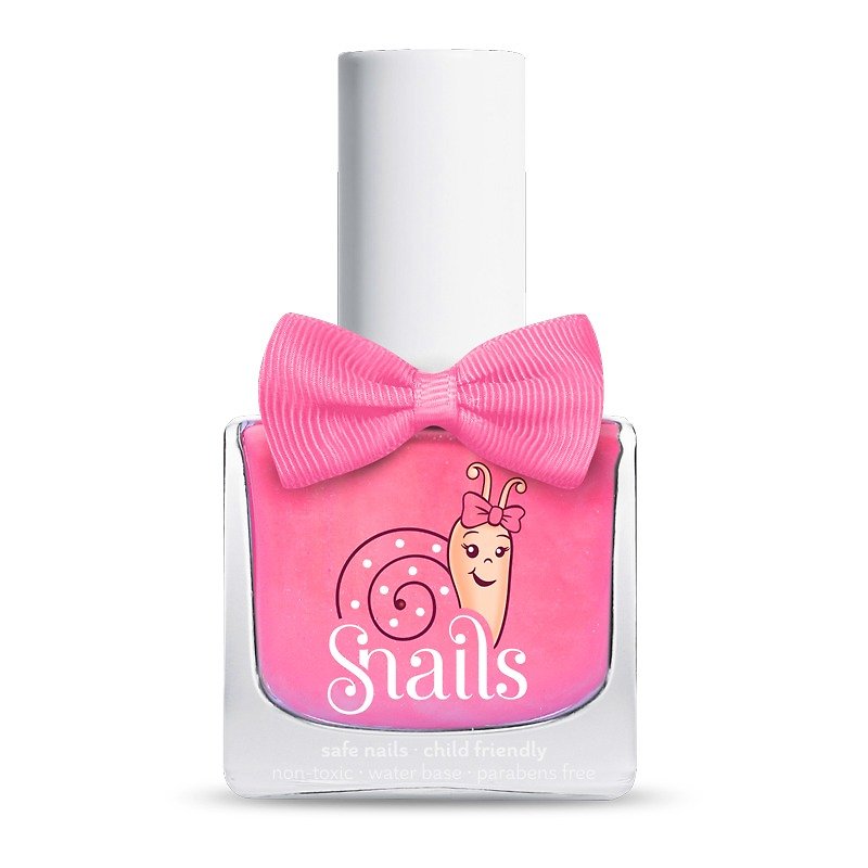 (Hot) Pink Bang Pink bumper (powder pink + silver) / snails Greek mythology, children, non-toxic water-based nail polish / - Other - Plants & Flowers Pink