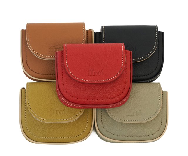 paul card holder_red / wallet / 5 color - Shop ffroi Wallets