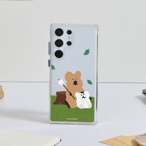 TOYSELECT DINOTAENG經典-樹旁悠然防摔透明SAMSUNG手機殼