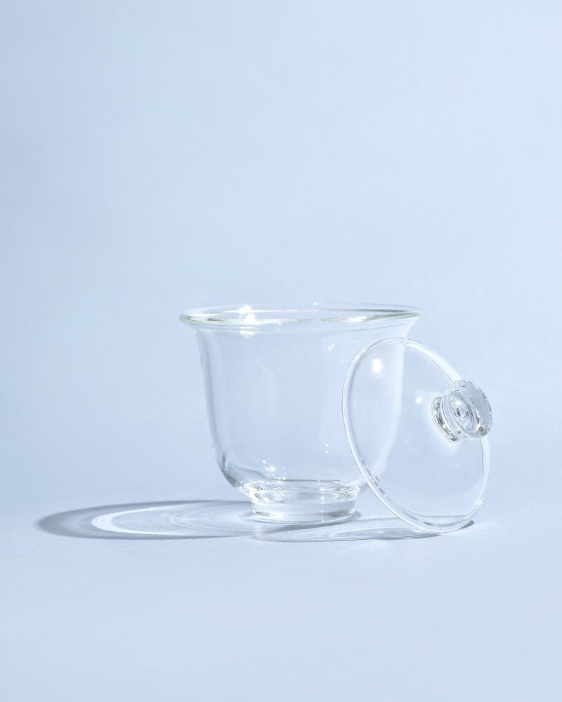 Gài Bẽi Wu 玻璃小蓋杯 - 茶壺/茶杯/茶具 - 玻璃 