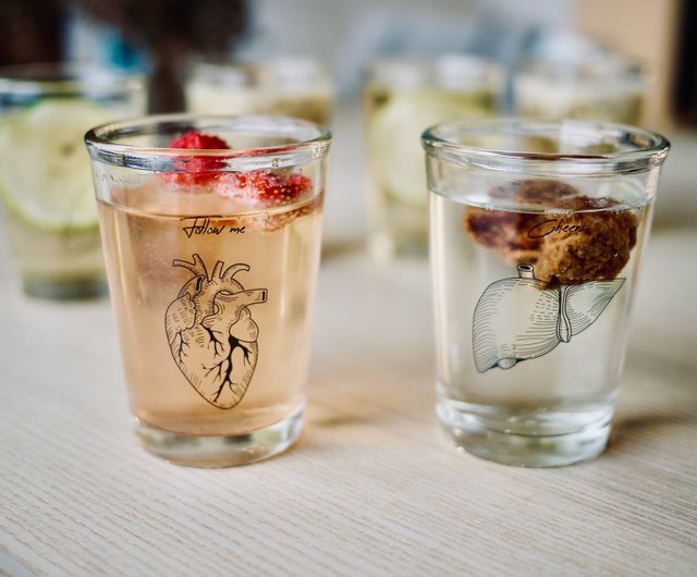 台式啤酒杯- 心臟小酒杯Follow me MILX｜酒杯/酒器人氣榜- Pinkoi
