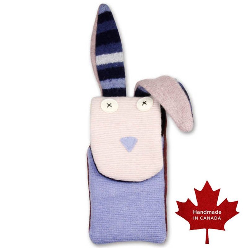 Handmade Patchwork Pencil Case-Bunny - กล่องดินสอ/ถุงดินสอ - ขนแกะ 