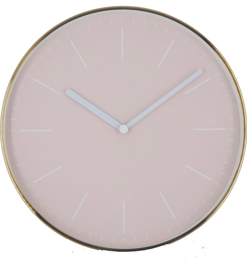 Classic - Foundation Gold Wall Clock (Metal) - Clocks - Other Metals Gold