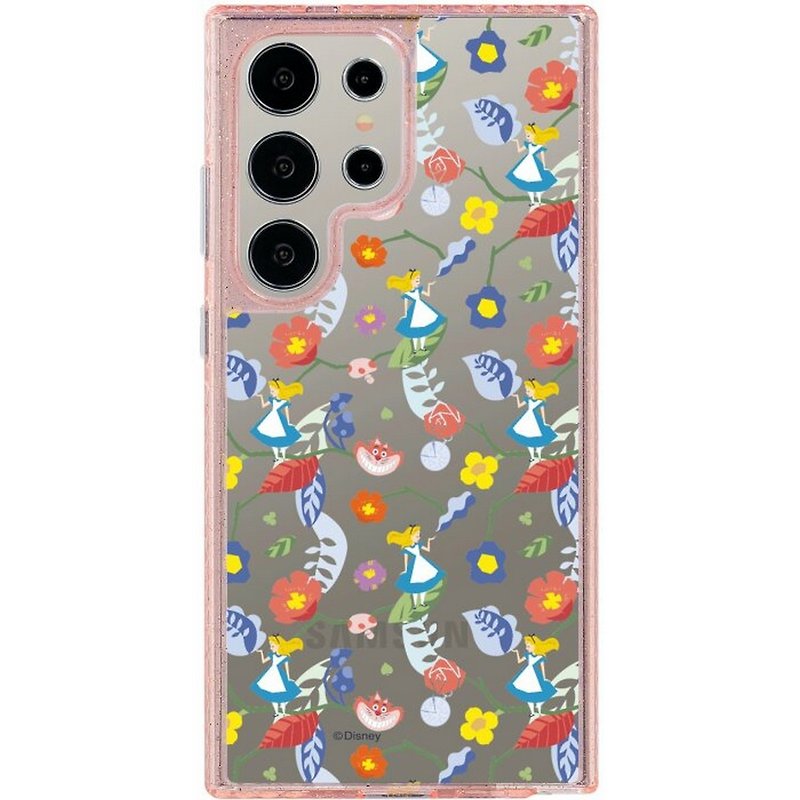 Disney Alice In Wonderland iPhone Galaxy Golden Case / Mirror Case / Hybrid Plus - Phone Cases - Plastic Multicolor