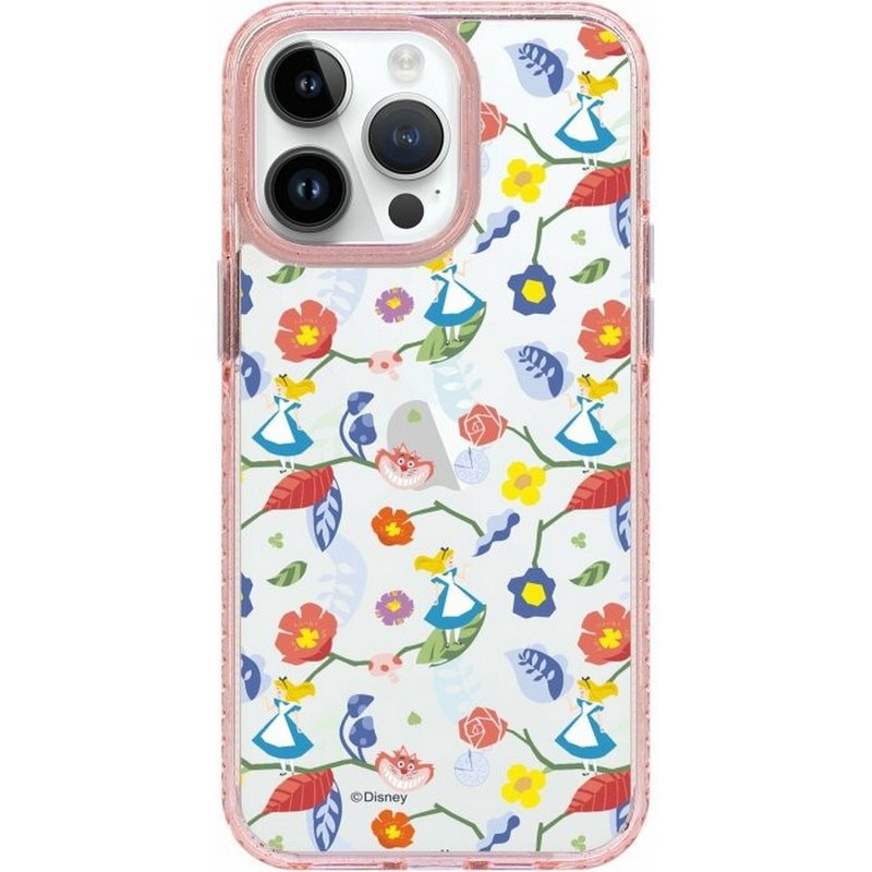 迪士尼愛麗絲夢遊仙境 iPhone16 SamsungS25 氣墊標準鏡面手機殼 - 手機殼/手機套 - 塑膠 多色