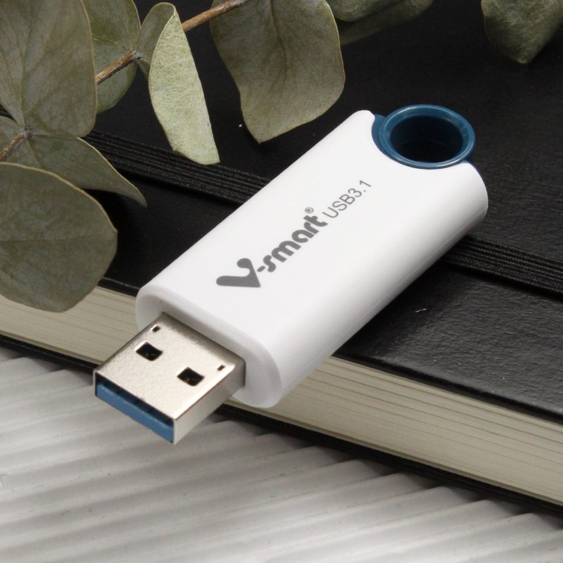 Playcolor Flash Drive USB3.1-128GB Nile Blue - USB Flash Drives - Other Materials 