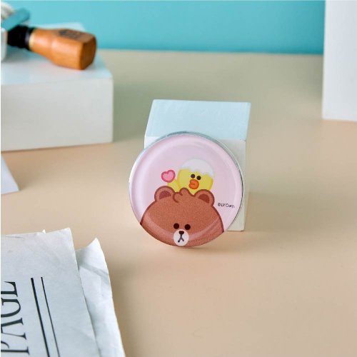 TOYSELECT LINE FRIENDS MINI-熊大與莎莉MagSafe氣囊支架
