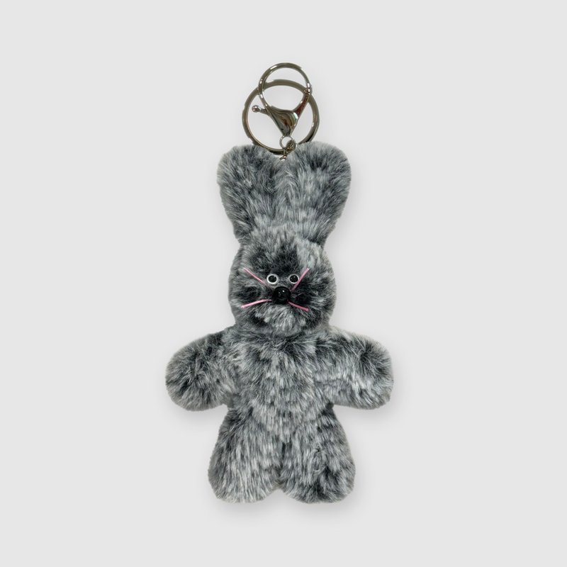 Sesame keyring - 鑰匙圈/鑰匙包 - 壓克力 灰色