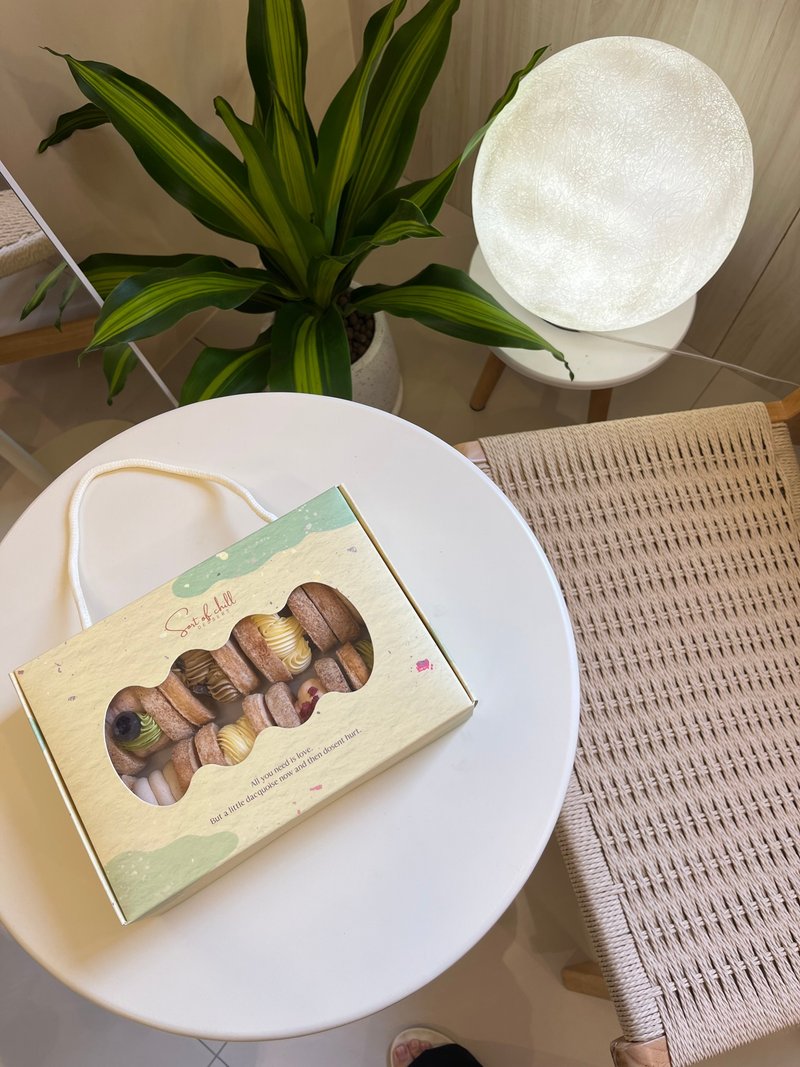 【中秋禮盒】綜合八入達克瓦茲禮盒 - 蛋糕/甜點 - 新鮮食材 