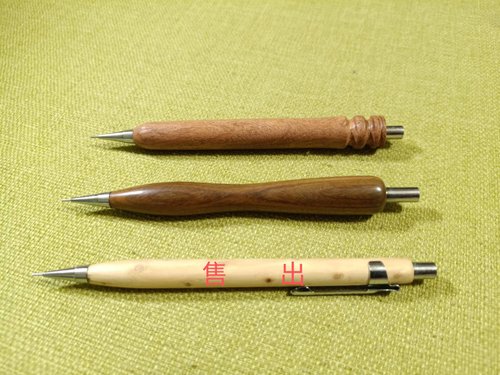 生活小品文創坊 0.5mm 手工車製原木自動鉛筆 可客制雷雕文字 聖誕節交換禮品