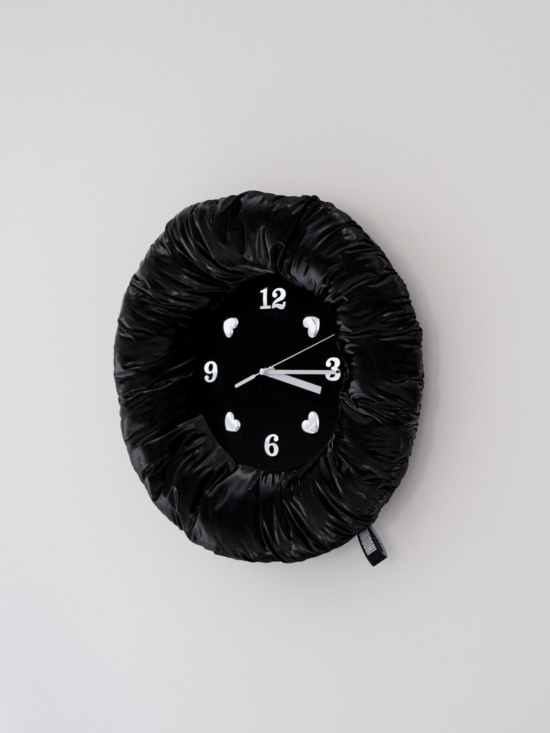 Souffle Clock (Black) - 時鐘/鬧鐘 - 其他材質 黑色