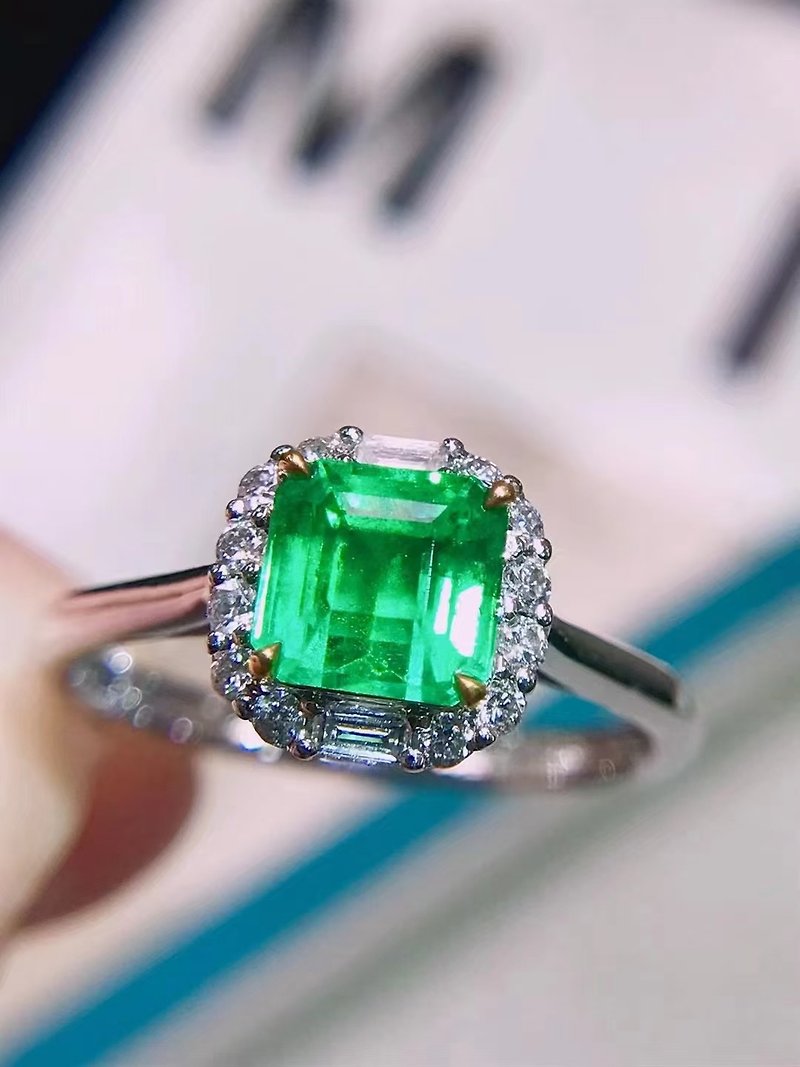 台北奧斯珠寶 祖母綠戒指 - 戒指 - 寶石 